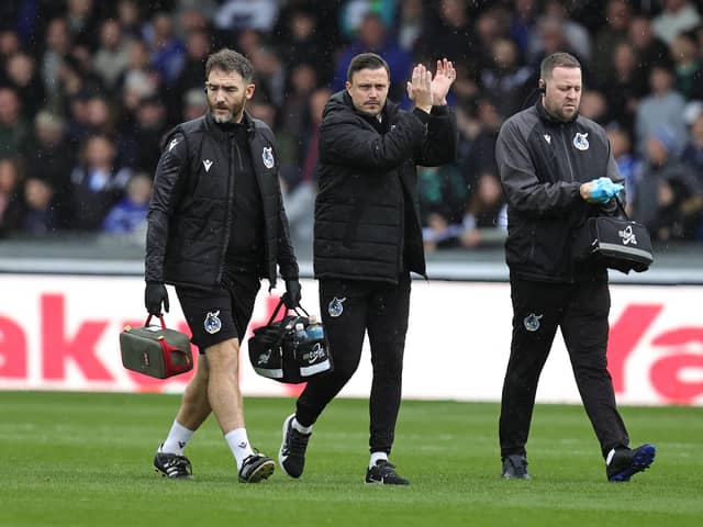 Andy Mangan was once a player at Blackpool. He is caretaker manager at Bristol Rovers, and is favourite for the post. 