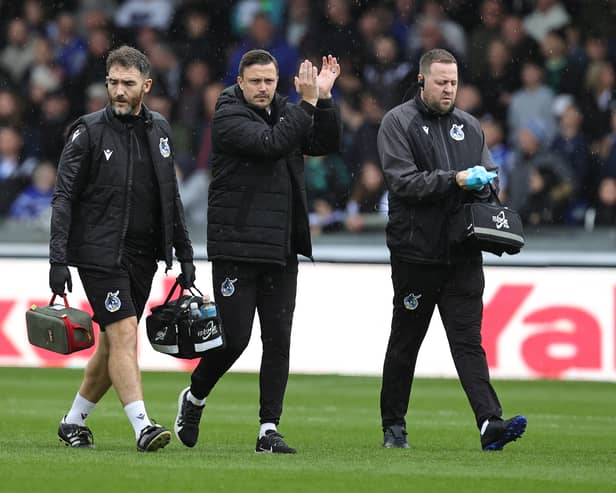 Andy Mangan was once a player at Blackpool. He is caretaker manager at Bristol Rovers, and is favourite for the post. 