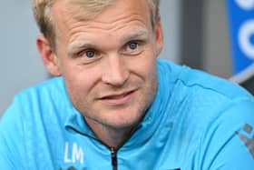 Oxford United manager Liam Manning