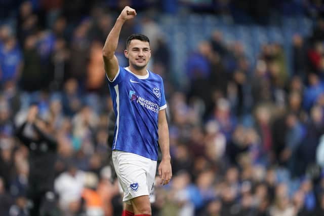 Portsmouth defender Regan Poole is out for the season after picking up an ACL injury