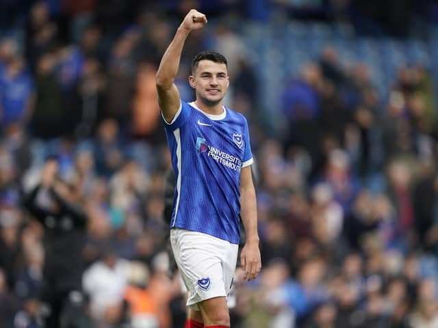 Portsmouth defender Regan Poole is out for the season after picking up an ACL injury