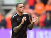 Ollie Norburn was back in the Blackpool starting XI for Saturday's trip to Bolton