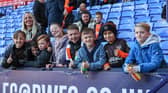 Blackpool fans of all ages were out in force on Saturday for the Seasiders' trip to Bolton