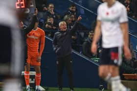 Neil Critchley will mull over what changes to make to his Blackpool side. (Image: CameraSport - Lee Parker)