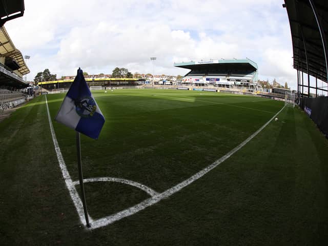 The Memorial Stadium hosts the action between Bristol Rovers and Blackpool tonight. Sky Sports+ will be showing the League One clash. (Image: Getty Images)