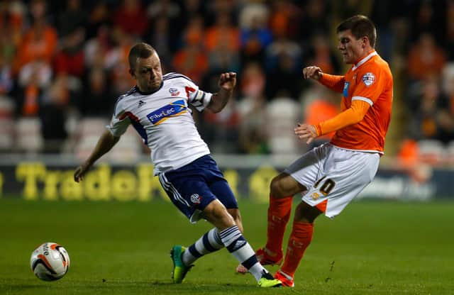 Bobby Grant was a Blackpool player from 2013 to 2015. He was involved in a dramatic transfer u-turn on Friday night. 