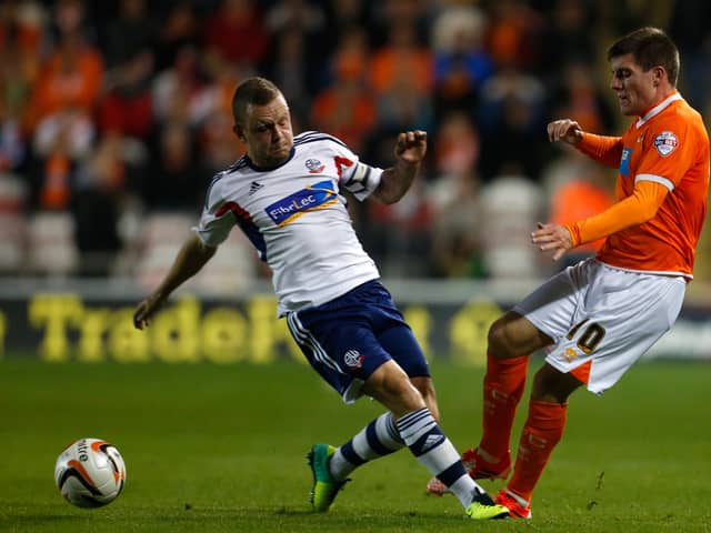 Bobby Grant was a Blackpool player from 2013 to 2015. He was involved in a dramatic transfer u-turn on Friday night. 