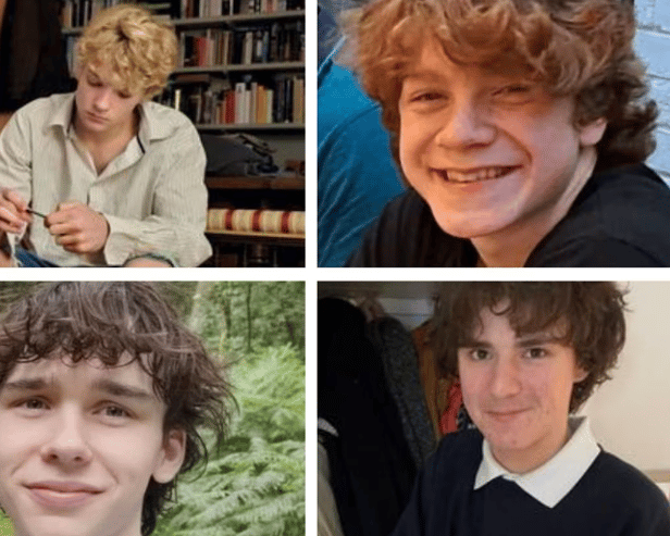 The missing teenagers
