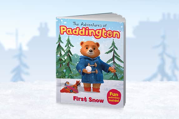 Plush Paddington toys and books available at Mcdonald's