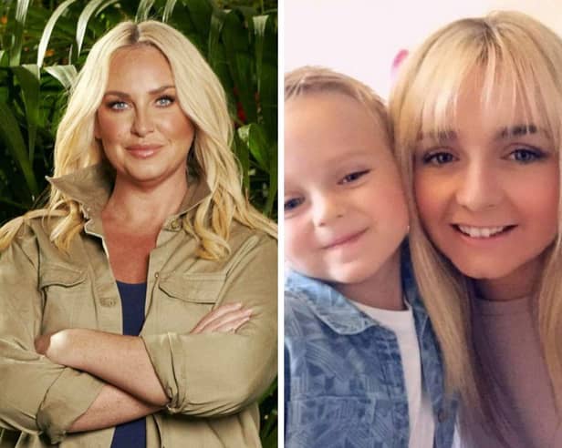 Natalie Rushton, 38, who is mum to, Dylan Rushton, nine, has shared a bed with him since he was born just like I'm a celeb star Josie Gibson