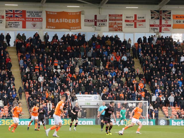 Blackpool are back in Bloomfield Road action tonight as Northampton travel to the north west