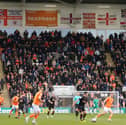 Blackpool are back in Bloomfield Road action tonight as Northampton travel to the north west