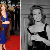 Left: Shirley Ann Field in 2010. Right: the actress pictured in 1961 (credit: Getty). 