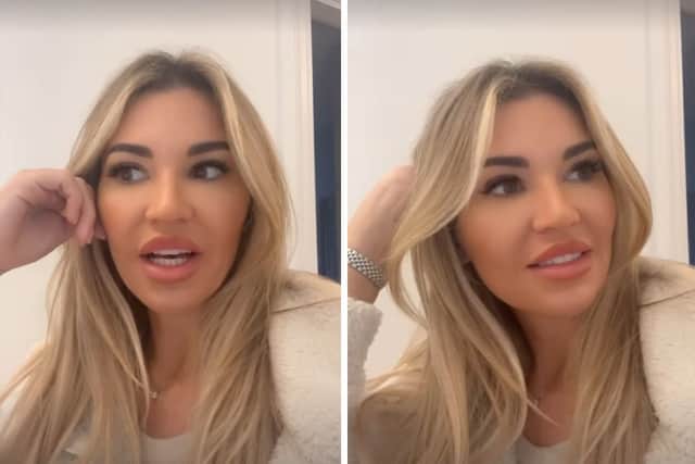 Christine McGuinness tells her Instagram followers she can't face Christmas shopping.