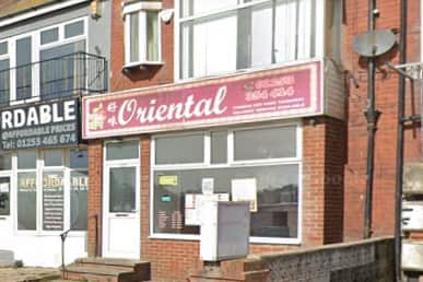 Oriental Chinese Takeaway, a takeaway at 107 Red Bank Road, Blackpool