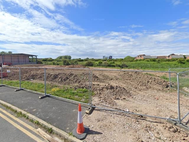 The development site