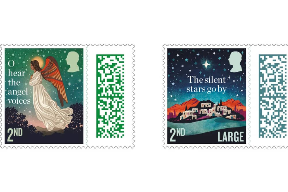 Royal Mail have unveiled their Christmas stamps for 2023.