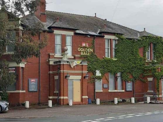 The Golden Ball pub in Pilling