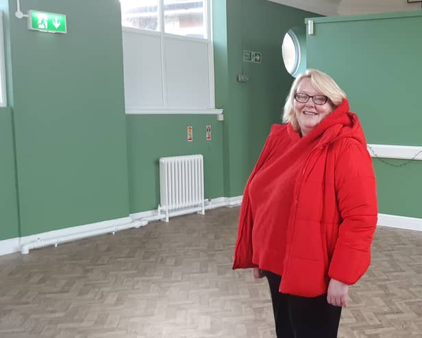 Coun Lynn Williams at the newly refurbished Claremont Community Centre