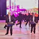 BIDCA youngsters perform a dazzling scene on the ice