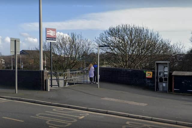 Blackpool South railway station saw 105,000 visitors (Credit: Google)