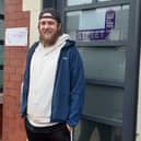 Stephen Larkin who found himself homelessness in Blackpool