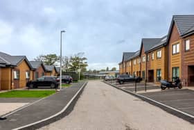Some of the homes already built at Grange Park