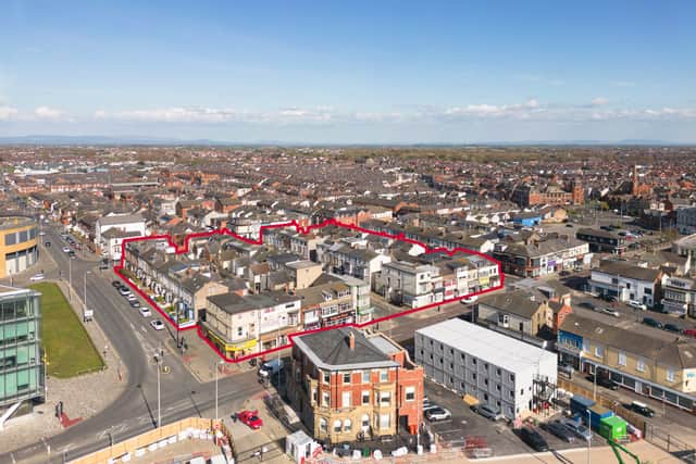 The area fronting Cookson Street which will be cleared