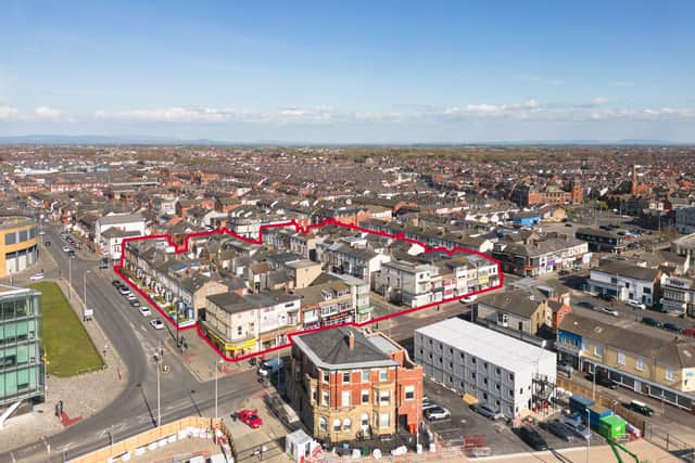 The area fronting Cookson Street which will be cleared