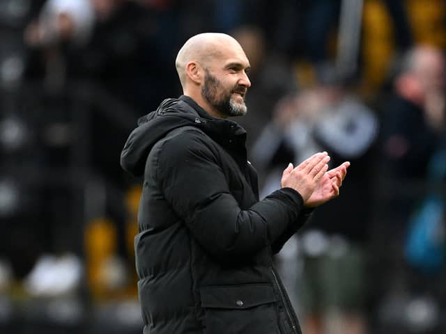 Notts County boss Luke Williams reserved praise for an opposition player. Rob Apter - on loan at Tranmere Rovers - delivered an outstanding performance. (Photo by Shaun Botterill/Getty Images)