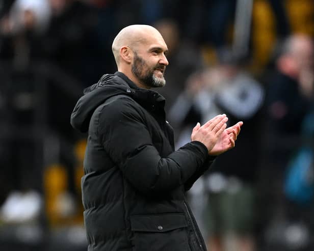 Notts County boss Luke Williams reserved praise for an opposition player. Rob Apter - on loan at Tranmere Rovers - delivered an outstanding performance. (Photo by Shaun Botterill/Getty Images)