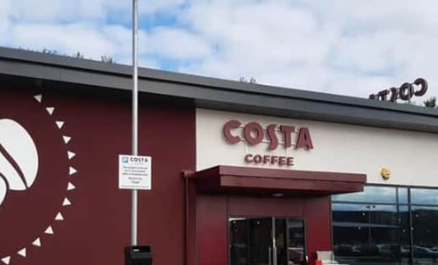 Blackpool's new Drive Thru Costa outlet is finally up and running