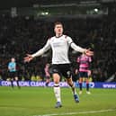 Derby County are to be without James Collins against Blackpool. He is out with injury. (Image: Getty Images)