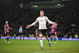 Derby County are to be without James Collins against Blackpool. He is out with injury. (Image: Getty Images)