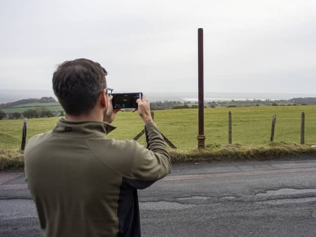 The big rusty pole in Cinderford, Gloucestershire