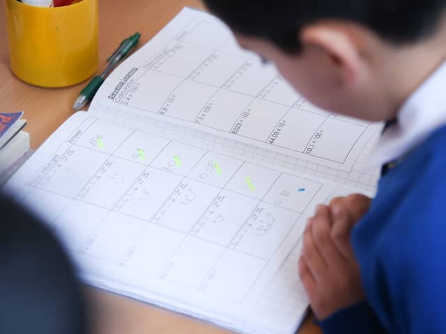 New figures show children in Blackpool have improved their basic multiplication skills (Credit: PA)