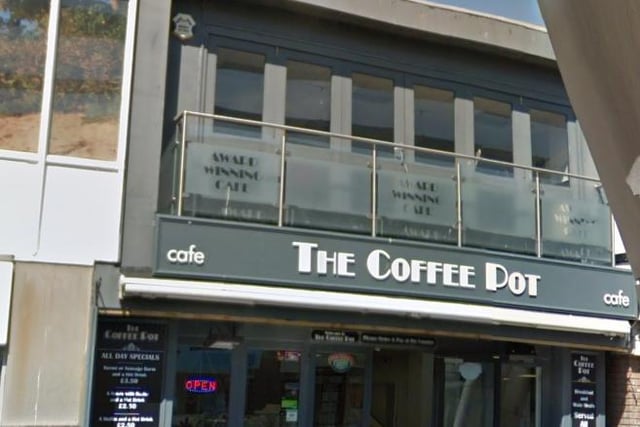 The Coffee Pot, 12 Birley Street, Blackpool.
“Lovely coffee shop. Great staff. Good value for money. Menu covers from breakfast to dinner time.” Photo: Google
