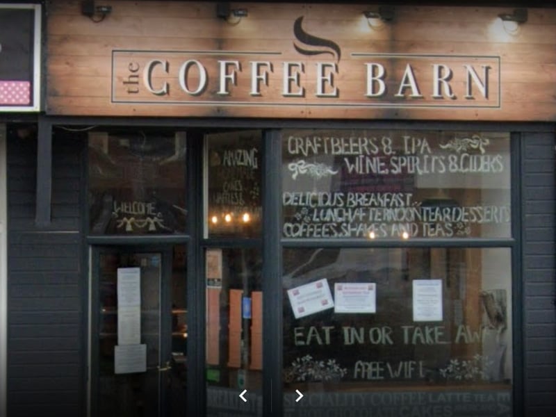 The Coffee Barn, 3 Crescent East, Cleveleys. "The food and drinks are always first class."