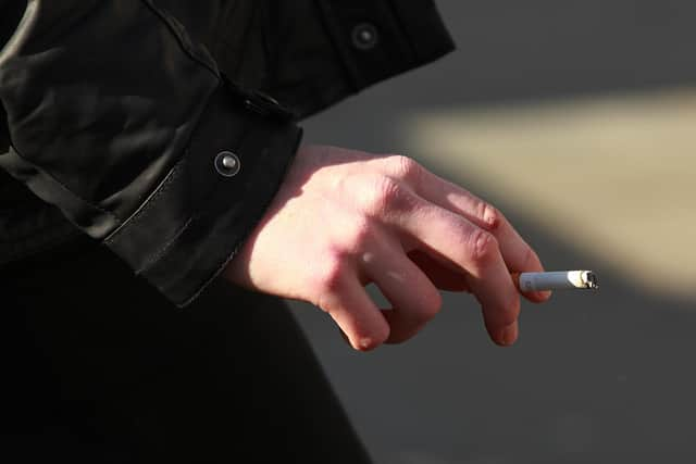 Maternal smoking rates across the country fell from 9.1% in the three months to September 2022-23 to 7.5% in the same period of 2023-24 (Credit: PA)