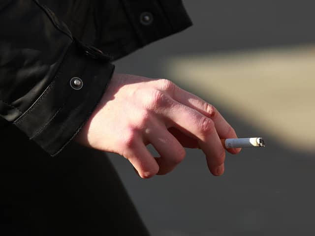 Maternal smoking rates across the country fell from 9.1% in the three months to September 2022-23 to 7.5% in the same period of 2023-24 (Credit: PA)