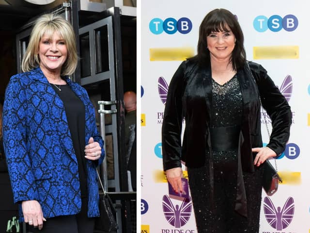 Ruth Langsford is set to support fellow presenter and friend Coleen Nolan on her new tour. Credit: Getty