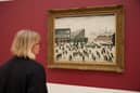 LS Lowry’s 'Going to the Match' will soon be on public display in Blackpool (Credit: The Lowry/Nathan Chandler)