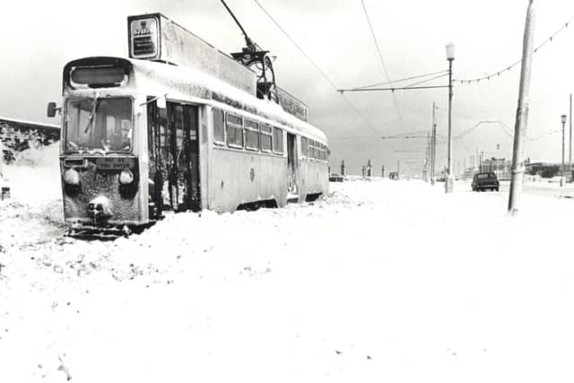 This was in 1981 when a tram came to an unoffical stop