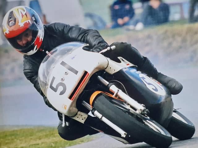 Mark Butterworth was a much-loved husband and highly respected and celebrated motorcycle racer (Credit: Lancashire Police)