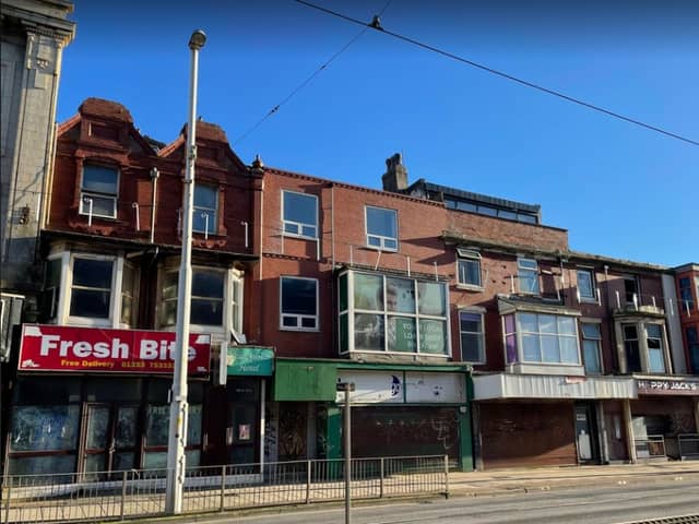 Empty properties on Central Promenade