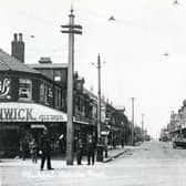 Waterloo Road at the junction with Lytham Road in 1920