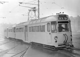 Testing the new trailer tram