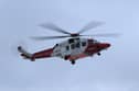 The man was taken to hospital after he was airlifted by a HM Coastguard helicopter, but he sadly died shortly afterwards