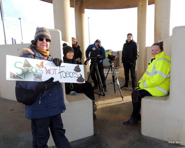 Channel 4 film a special programme about sewage in the sea