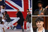 Left: Diversity. Top right: Eric Bibb. Bottom right: Karim Zeroual. (credit Getty)